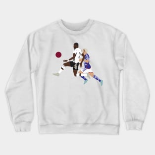 Rüdiger’s sprint form vs Asano Crewneck Sweatshirt